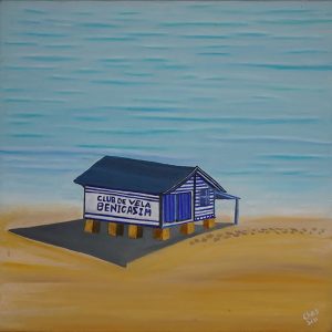 Playa de la escuela de vela